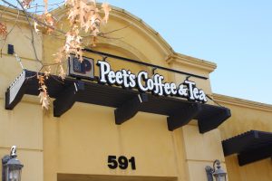 Peet's Coffee Sign