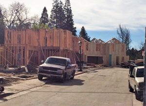 Housing under construction