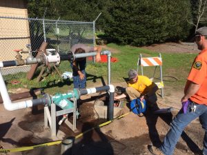 Construction for the Aquifer Recharge Study