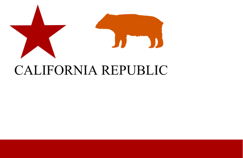 1846, The California Republic 'Bear' Flag