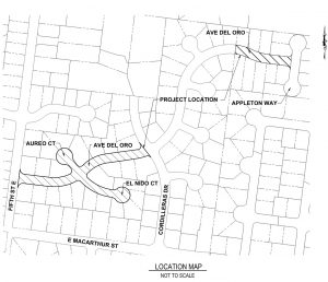 2017 Street Rehabilitation Project Map