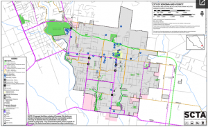 City of Sonoma Bike Map