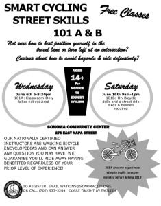 Smart Cycling Class Flyer