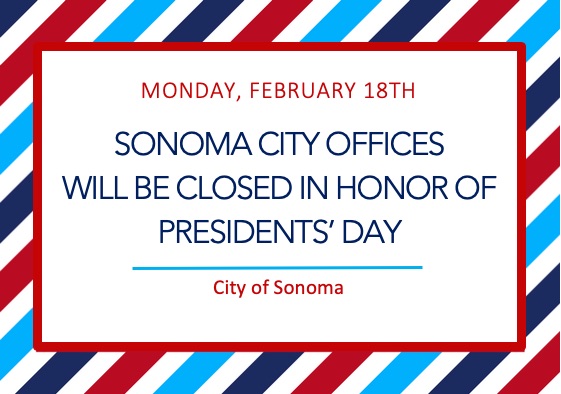 Closed for Presidents' Day
