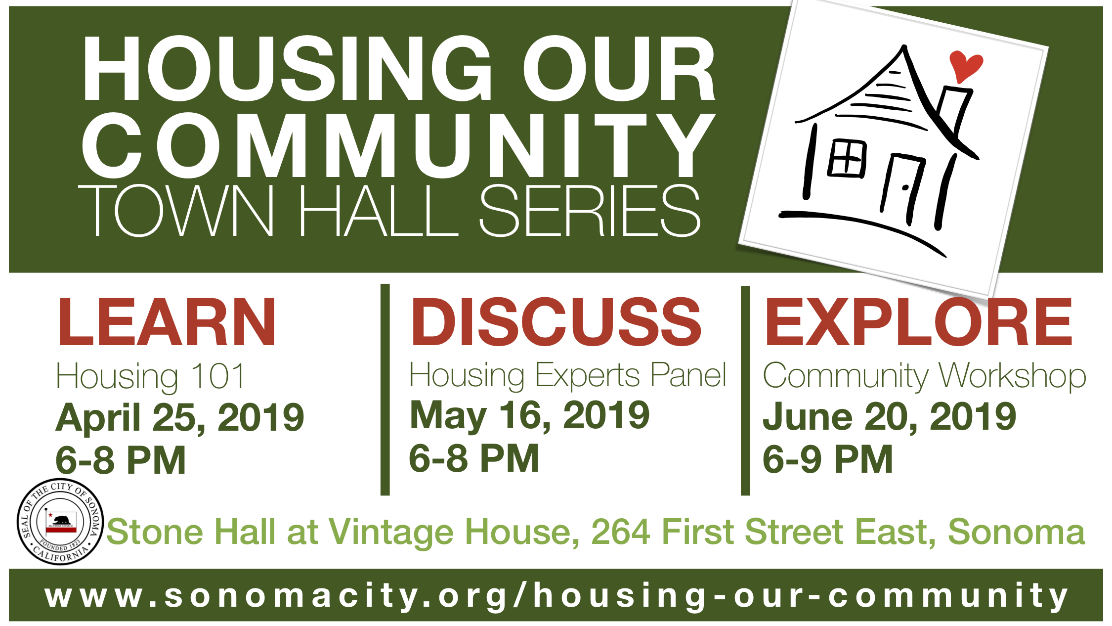 Housing Our Community Town Hall Series