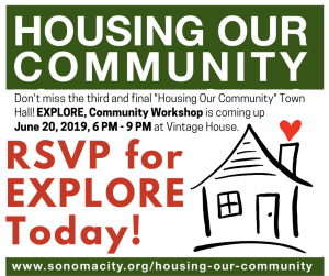 RSVP for Explore, Community Workshop