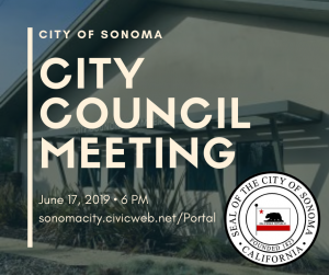 City Council Meeting June 17, 6pm