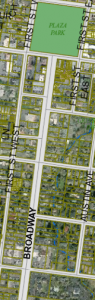 Map of Broadway