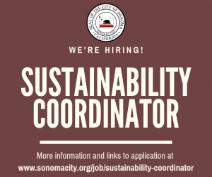 City seeking part time sustainability coordinator