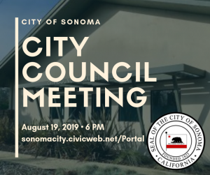 City Council Meeting August 19th