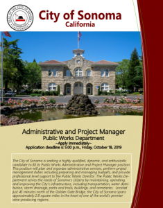 Administrative and Public Manager Brochure.