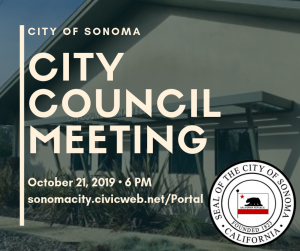 City Council Meeting, October 21, 2019