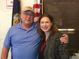 John Guerny with the Sonoma Community Center and Erica Jacobs with the City of Sonoma