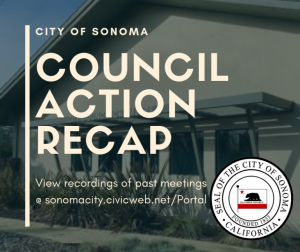 Council Action Recap