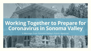 Working Together to Prepare for Coronavirus in Sonoma Valley