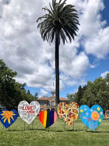 Heart of Sonoma Signs on Plaza