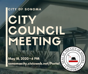 City Council Meeting, May 18, 2020, 6pm