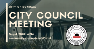 City Council Meeting May 4, 2020, 6pm