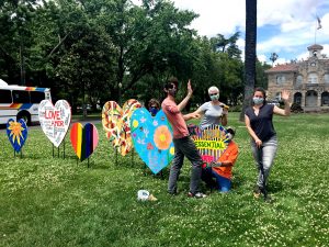 Heart of Sonoma Plaza Installation