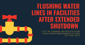 Flushing Water Lines in Facilities After Extended Shutdown