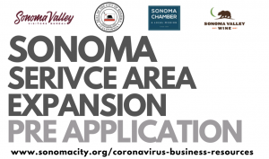 sonoma service area expansion pre application