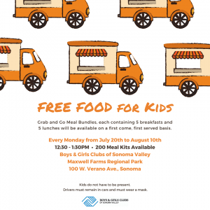 Free Food for Kids at Boys & Girls Club