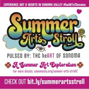 Summer Arts Stroll Decal