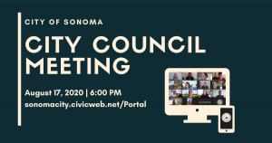 City Council Meeting August 17, 6pm