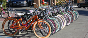 Row of Bicycles