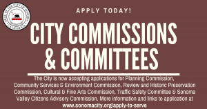 Apply Today for City Commissions & Committees