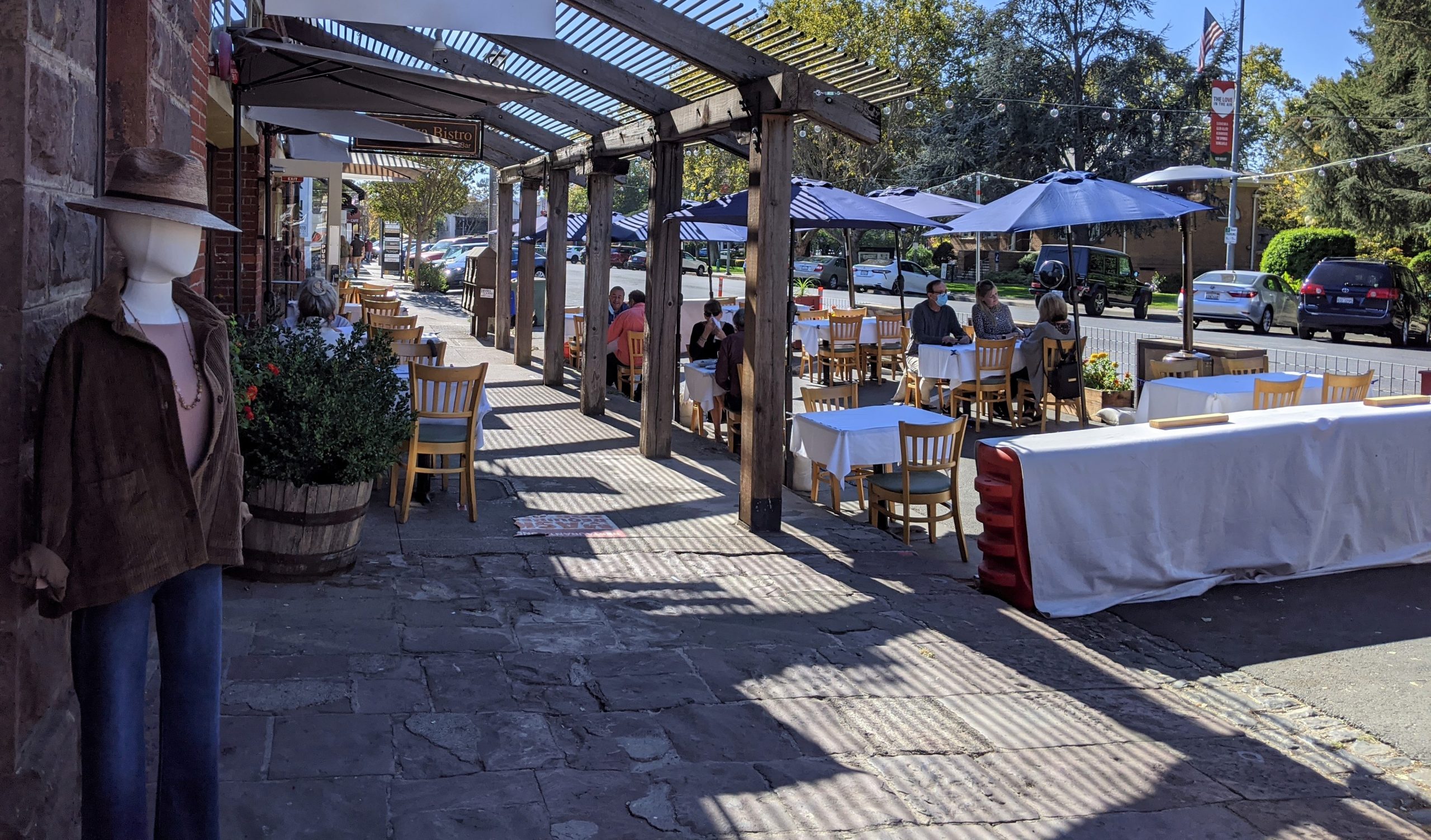 A parklet