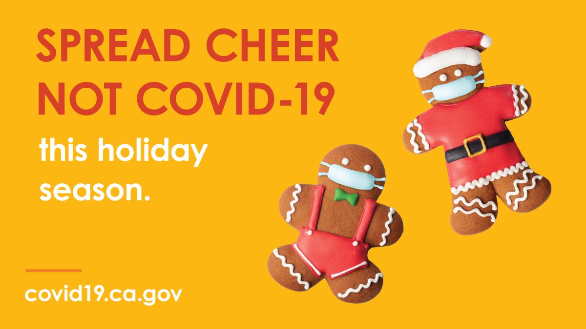 Spread Cheer Not COVID-19