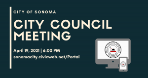 City Council Meeting, April 19th