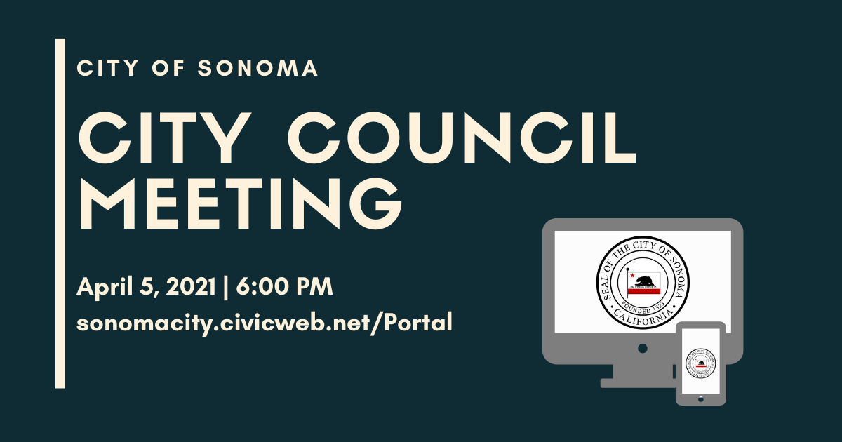 City Council Meeting, April 5th