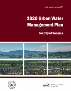 2020 Urban Water Management Plan Cover