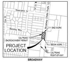 Fire Flow Project Location