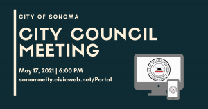 City Council Meeting May 17th, 6pm