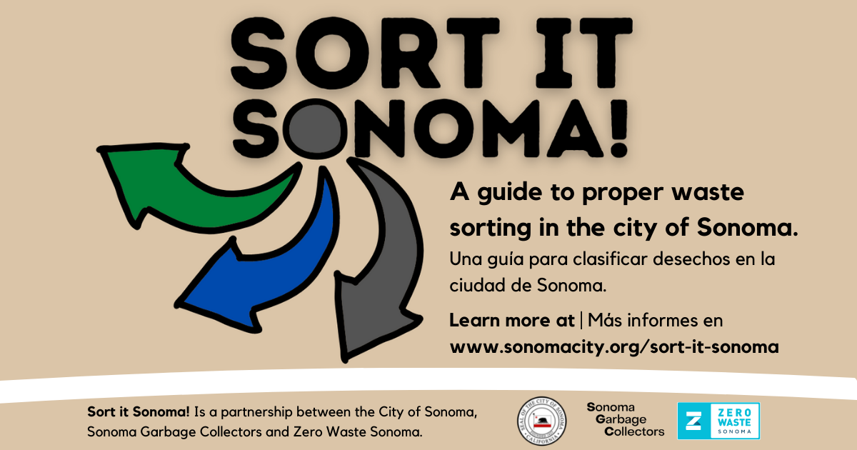 Sort It Sonoma News Graphic