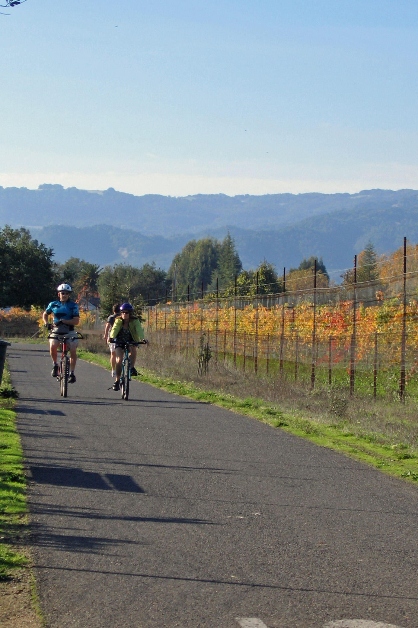 city bike path california