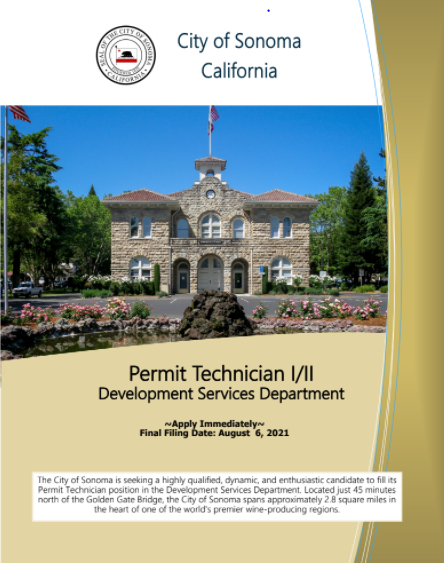 Permit Technician Brochure