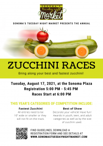 Zucchini Races Flyer