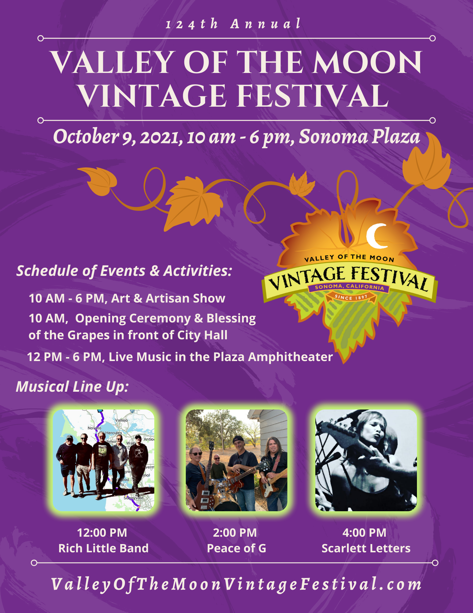 124th Vintage Festival Flyer