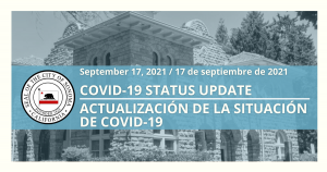 Covid 19 Status Update