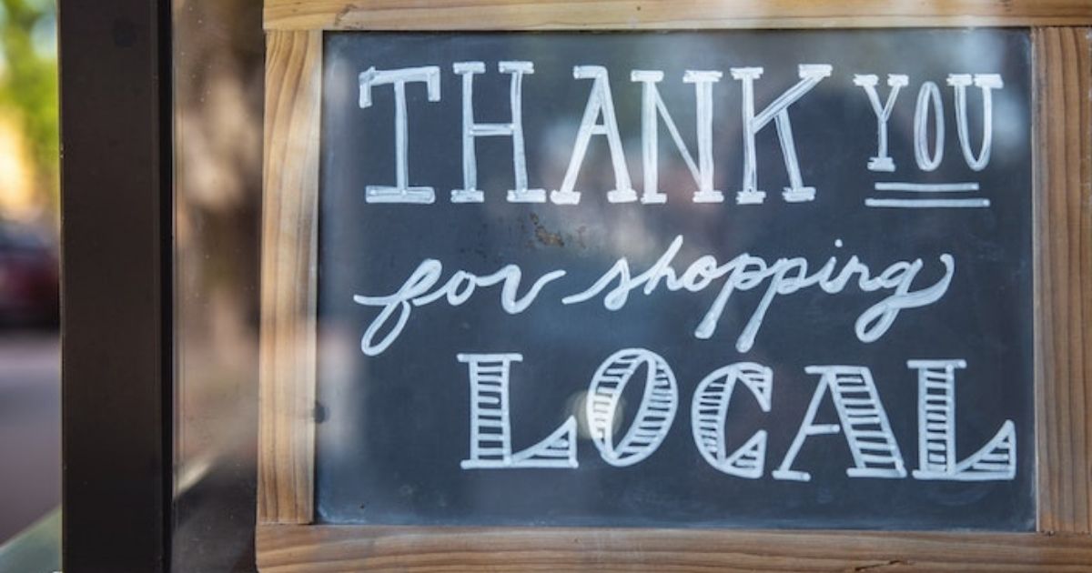 Thank you for shopping local