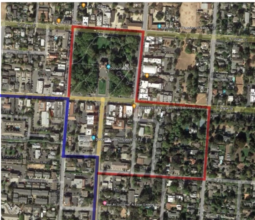 Hwy 12 Detour Map