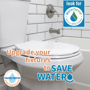 Upgrade your fixtures to save water
