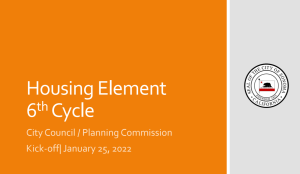 Housing Element Presentation