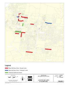 2022 Slurry Seal Street Map