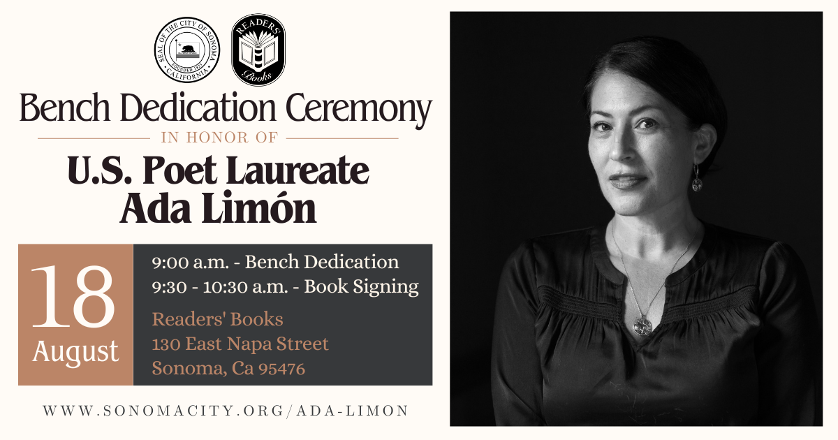 A black and white portait of Ada Limon, 24th Poet Laureate of the United States.