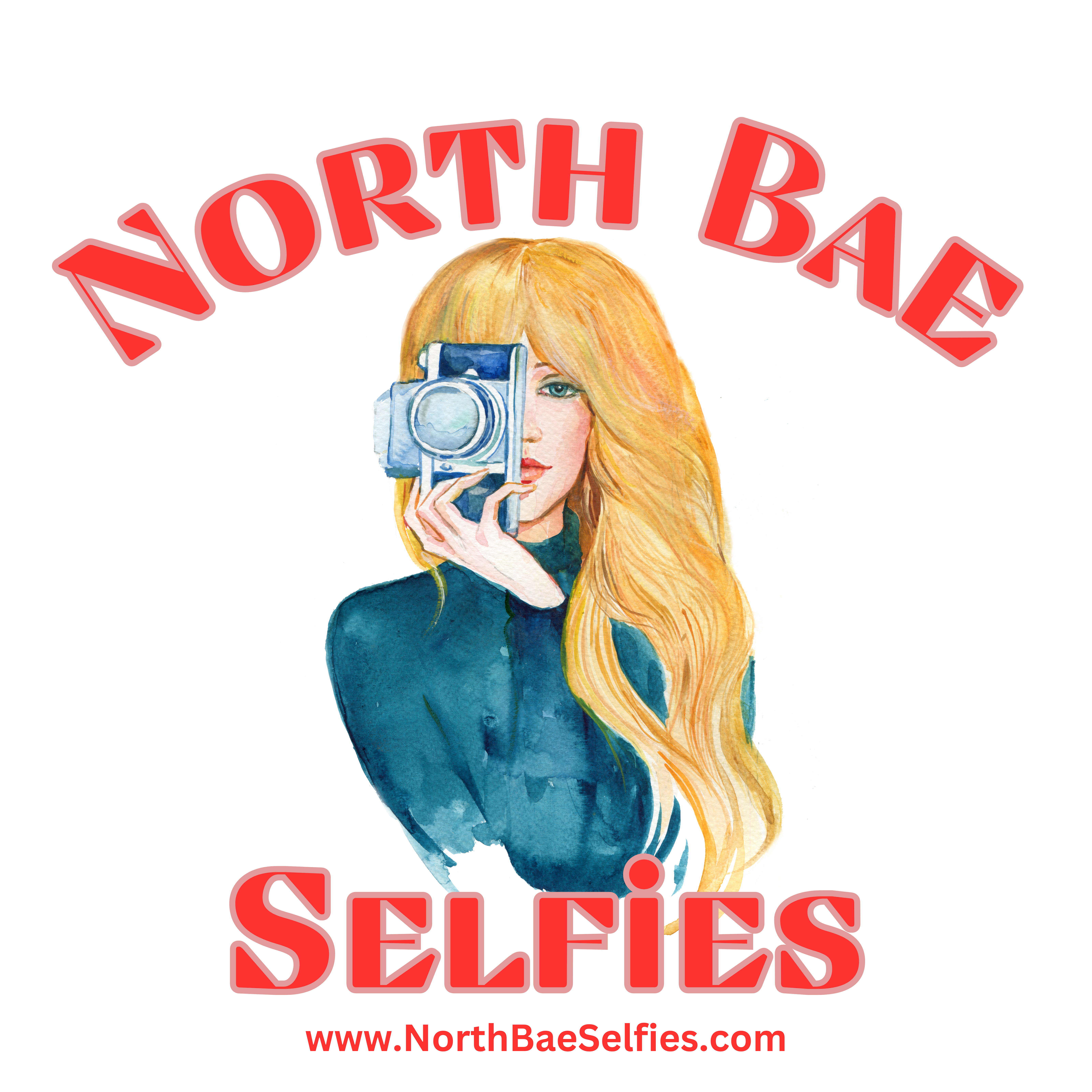 Logo for North Bae Selfies.